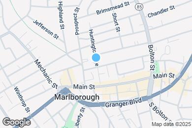 Map image of the property - 105 Washington St