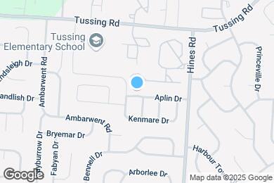 Map image of the property - 7252 Aplin Dr