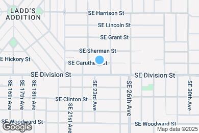 Map image of the property - 2306 SE Caruthers St