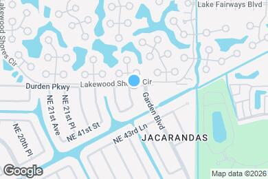 Map image of the property - 4415 NE 22nd Ct