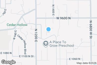 Map image of the property - 1340 N 1300 E St