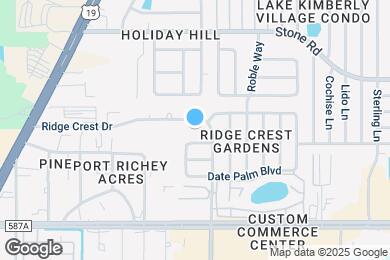 Map image of the property - 6428 Ridge Crest Dr