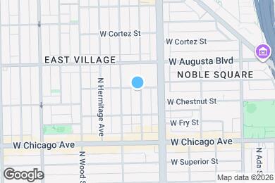 Map image of the property - 882 N Marshfield Ave