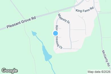 Map image of the property - 184 Kings Crossing Ct