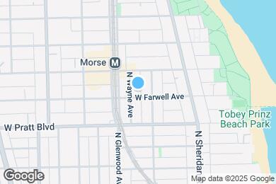 Map image of the property - 1320 W Farwell Ave