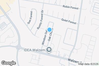 Map image of the property - 7613 Oak Chase