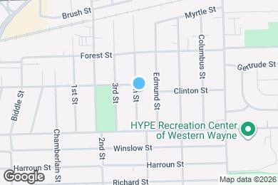 Map image of the property - 4333 4th St