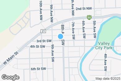 Map image of the property - 805 3rd St SW