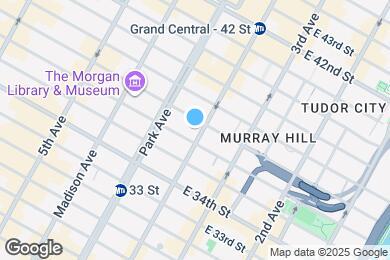 Map image of the property - 288 Lexington Ave