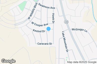 Map image of the property - 147 Kestrel Dr