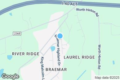 Map image of the property - 1109 Braemar Highland Dr
