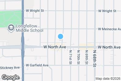 Map image of the property - 2329 N 72nd St