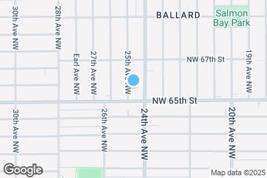 Map image of the property - 6518 25th Ave NW