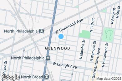 Map image of the property - 1321 W Auburn St