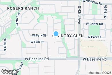 Map image of the property - 4421 W Park St