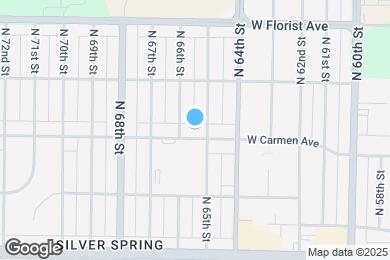 Map image of the property - 6514 W Carmen Ave