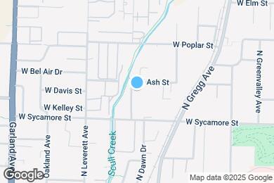 Map image of the property - 1760 N Chestnut Ave