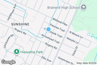 Map image of the property - 4716 Tomahawk Trail