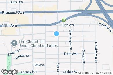Map image of the property - 430 N Fee St