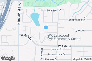 Map image of the property - 1714 Redbud Ln