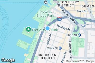 Map image of the property - FOUND Study Brooklyn Heights