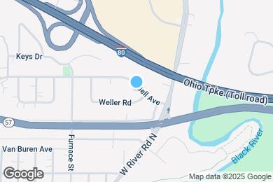 Map image of the property - 671 Bell Ave