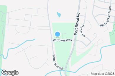 Map image of the property - 738 W Coker Way