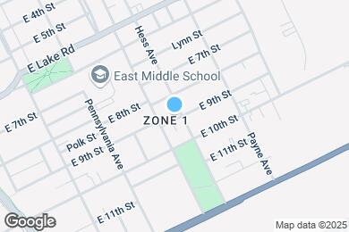 Map image of the property - 826 Hess Ave