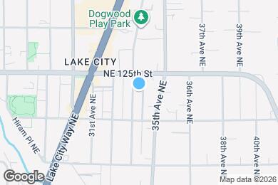 Map image of the property - 12334 33rd Ave NE