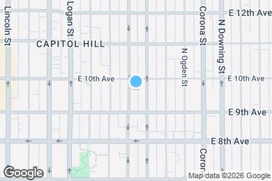 Map image of the property - 956 N Washington St