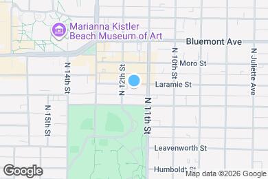 Map image of the property - 1119 Laramie