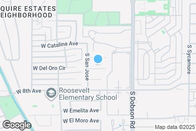 Map image of the property - 2124 W Del Oro Cir