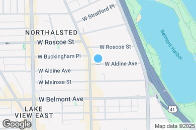 Map image of the property - 563 W Aldine Ave