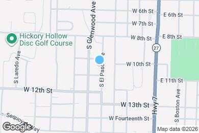 Map image of the property - 1006 S El Paso Ave