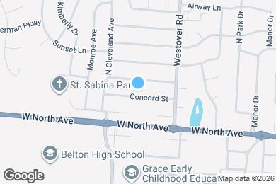 Map image of the property - 516 Concord St