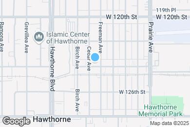 Map image of the property - 4223 W Broadway