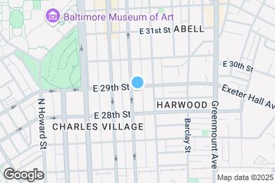 Map image of the property - 2841 n Calvert Street