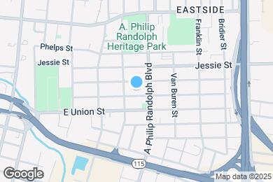 Map image of the property - 729 Pippin St