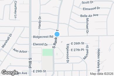 Map image of the property - 500 Ridgecrest Rd