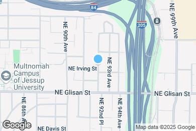 Map image of the property - 707 NE 92nd Ave