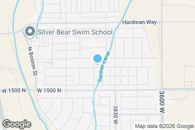 Map image of the property - 3934 W 1650 N