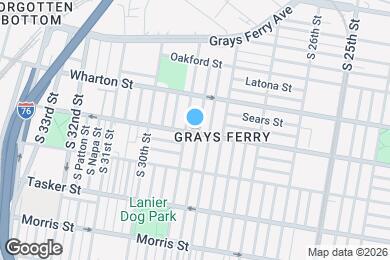 Map image of the property - 1354 S Dover St