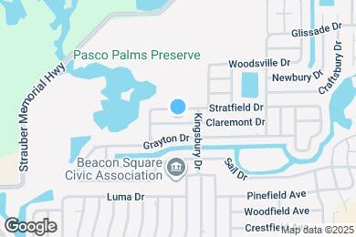 Map image of the property - 3919 Claremont Dr