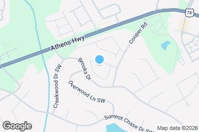 Map image of the property - 1396 Cooper Gayle Dr