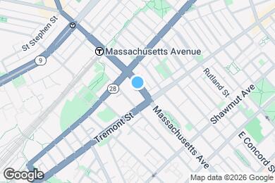 Map image of the property - 473 Massachusetts Ave