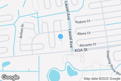 Map image of the property - 418 Bedlington Ct