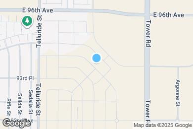 Map image of the property - 9458 Yampa St