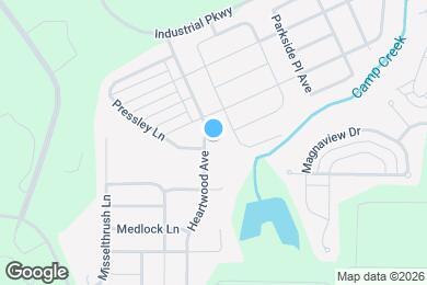 Map image of the property - 1247 Heartwood Ave