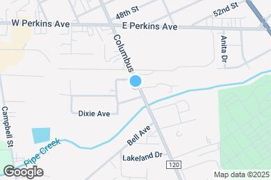 Map image of the property - 2615 Columbus Ave