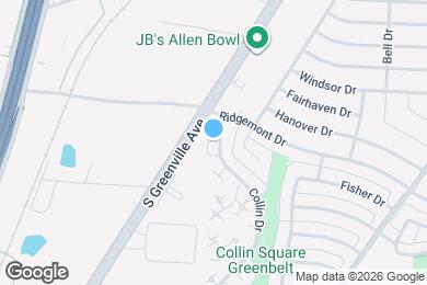 Map image of the property - 1108 Collin Dr